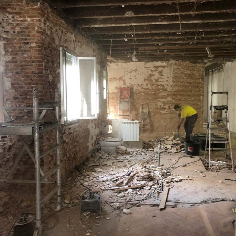 Reforma de Ático Almagro (Madrid)